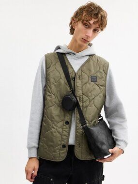 Coach Men's Small Finn Crossbody Bag With Pouch In Maxi Signature Canvas